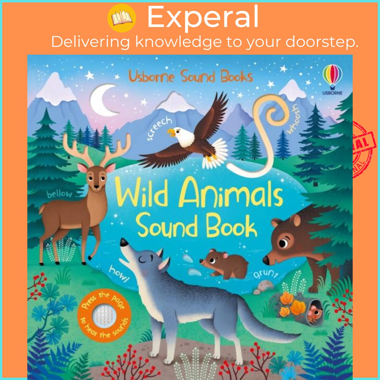 Sách - Wild Animals Sound Book by Federica Iossa (UK edition, boardbook)