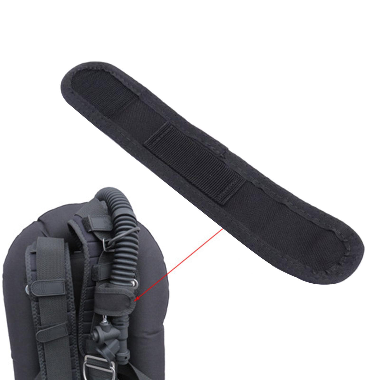 Nylon Diving Fixed Belt, Fixing Strap Technical Scuba Diving Backmount Holder Diving Accessories BCD Epaulet Airway Holder for Water Sports