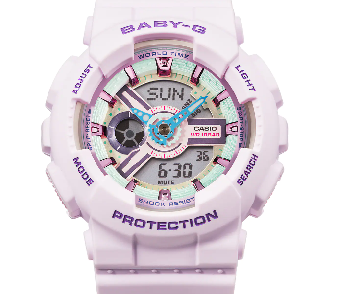 Đồng Hồ Casio Baby-G Nữ Dây Nhựa BA-110XPM-6ADR