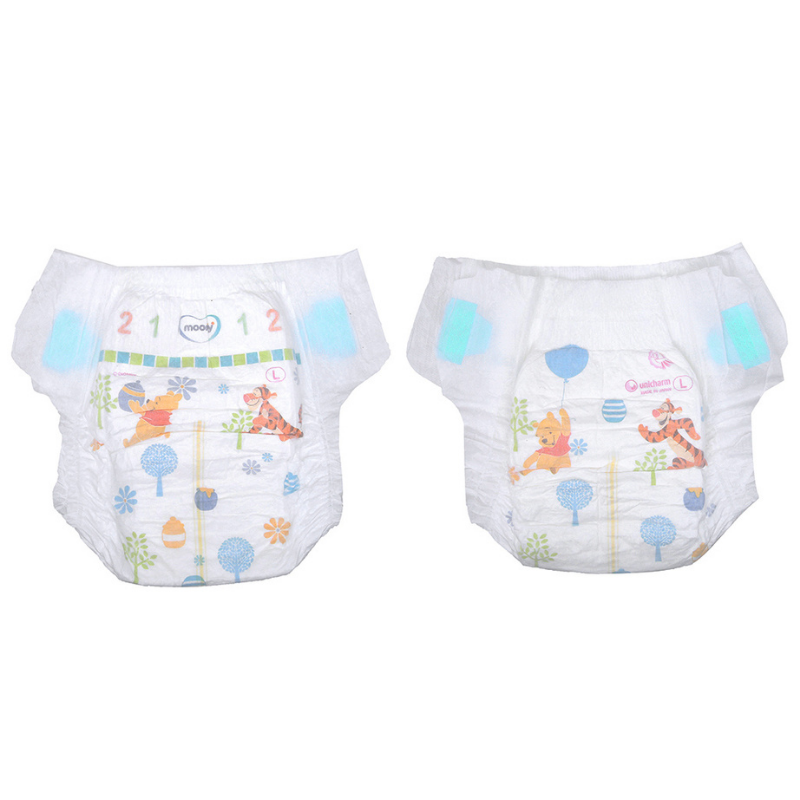 Tã dán Moony size L 54 miếng (cho bé 9 - 14kg)