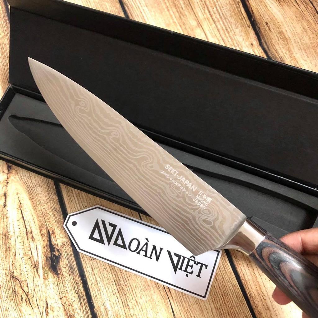 Dao Seki Vân Hoa , Dao Thái Thịt Seki - Hàng Nội Địa Nhật 32cm