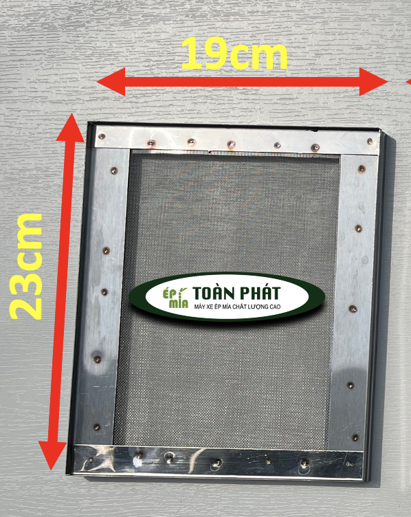 Lưới lọc bã máy ép mía chất lượng cao kích thước 19*23 Toàn Phát - Hàng chính hãng