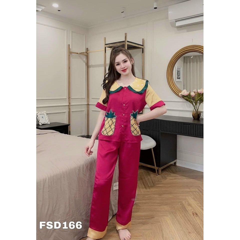 Bộ cộc tay quần dài tiểu thư xinh đẹp ở nhà cũng như ra đường
