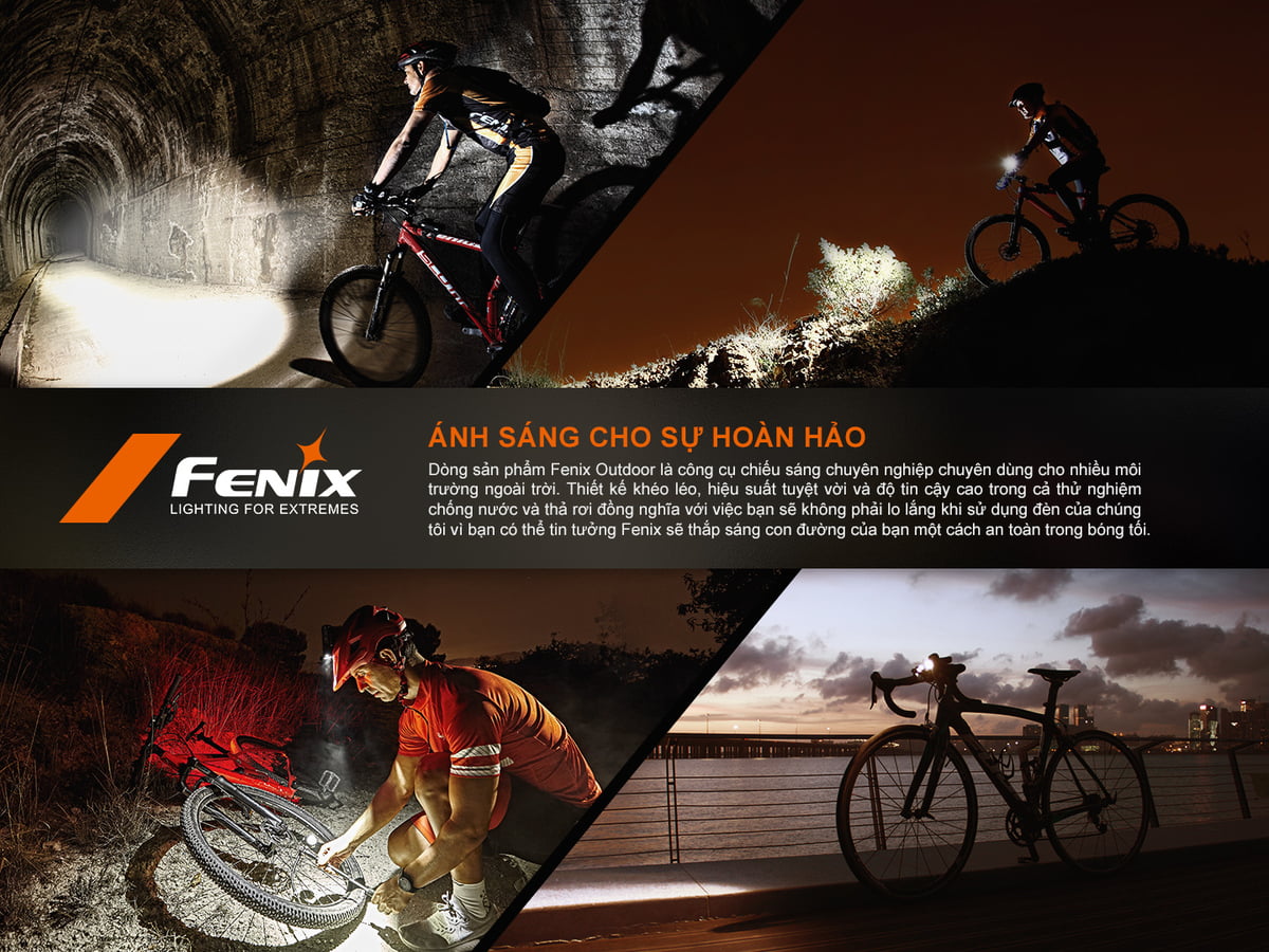 Đèn Pin Fenix BC15R siêu nhẹ, đa năng