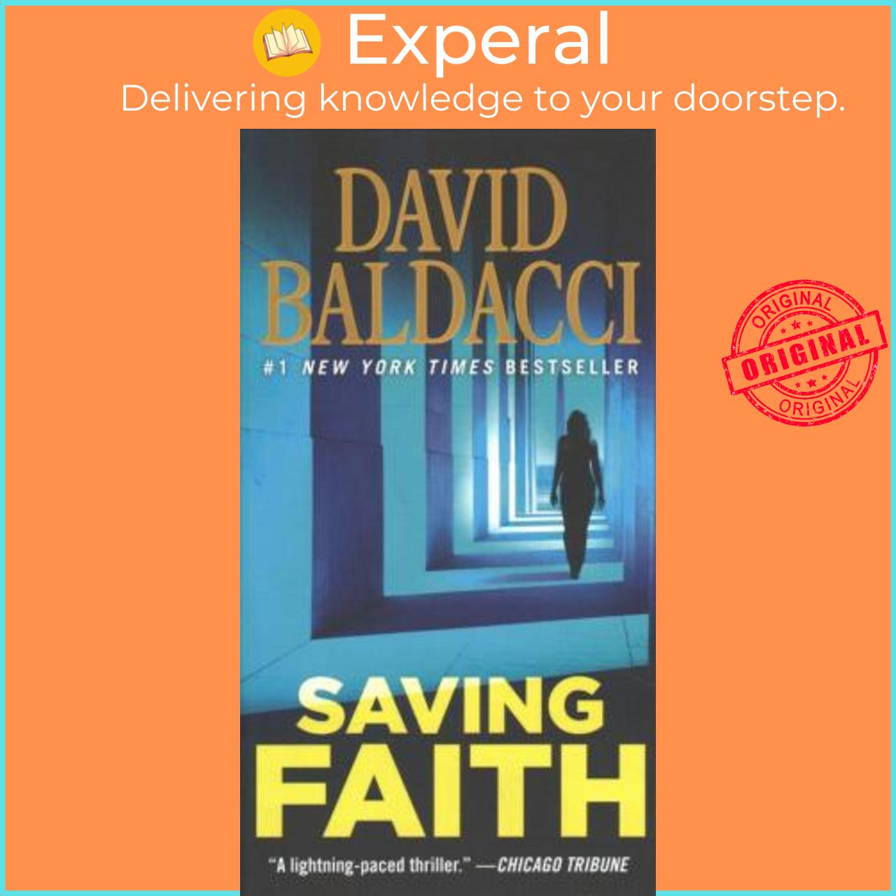 Hình ảnh Sách - Saving Faith by David Baldacci (US edition, paperback)