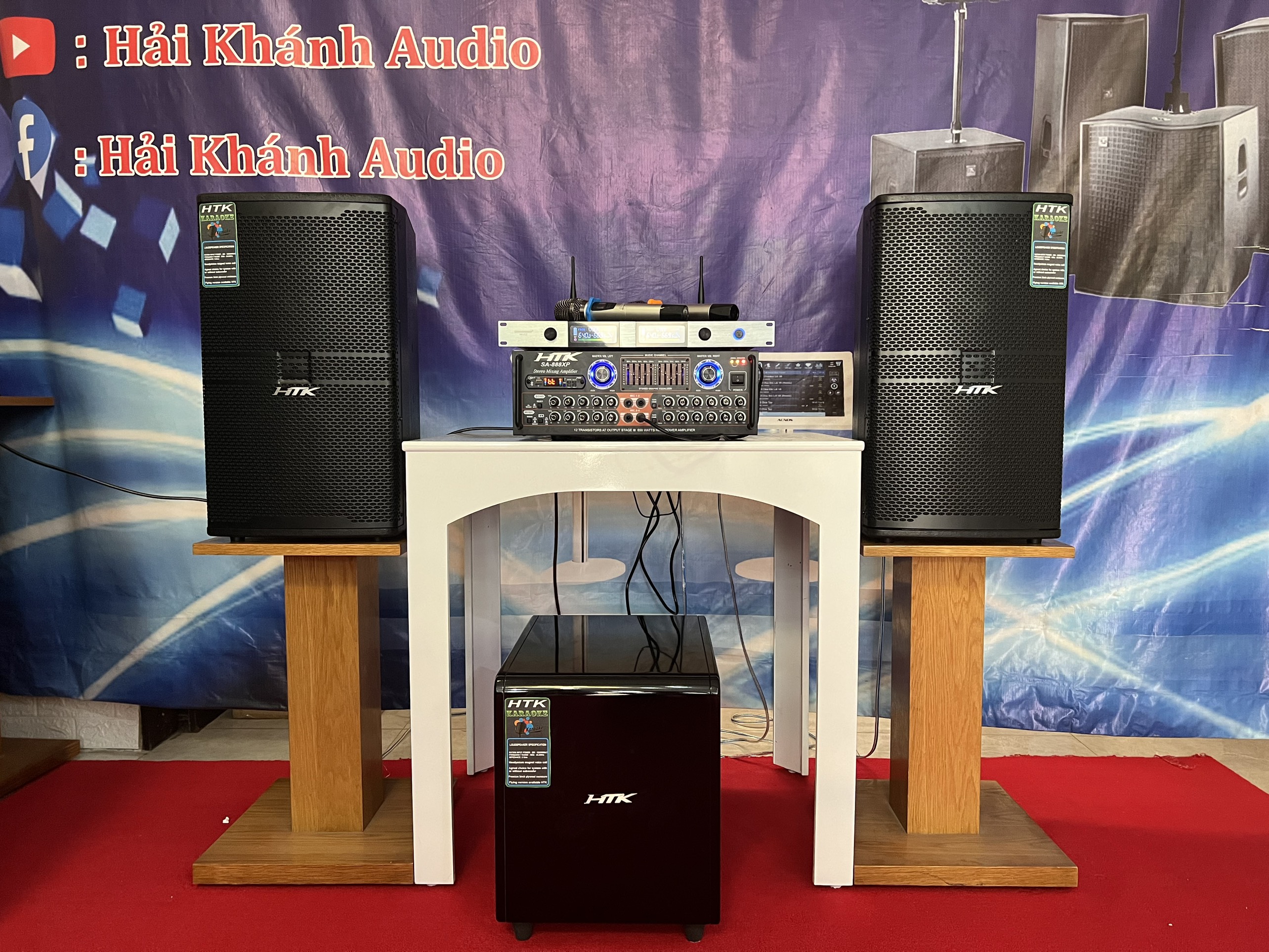 Dàn karaoke và nghe nhạc gia đình HTK - 7500 Cao cấp