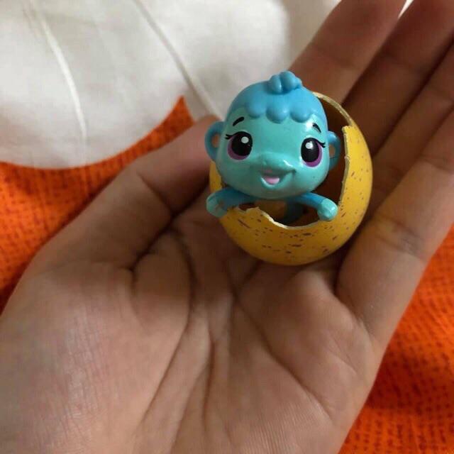 Đồ chơi Trứng Hachimas tím hồng vàng cam các mùa