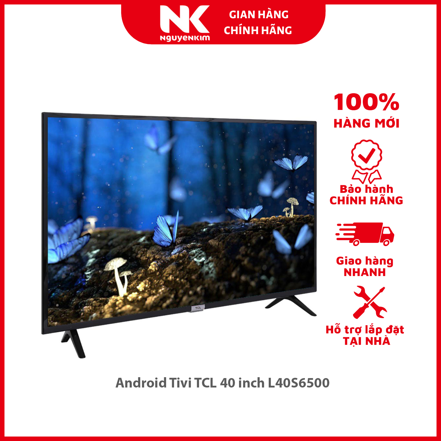 Android Tivi TCL 40 inch L40S6500 - Hàng chính hãng