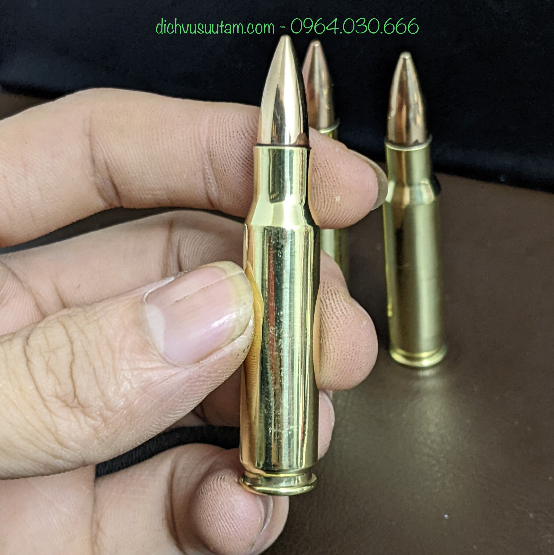 Mô hình viên đạn M60 trưng bày