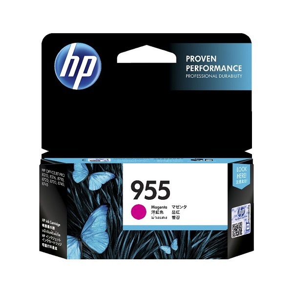 HP 955 Magenta Original Ink Cartridge - Hàng chính hãng