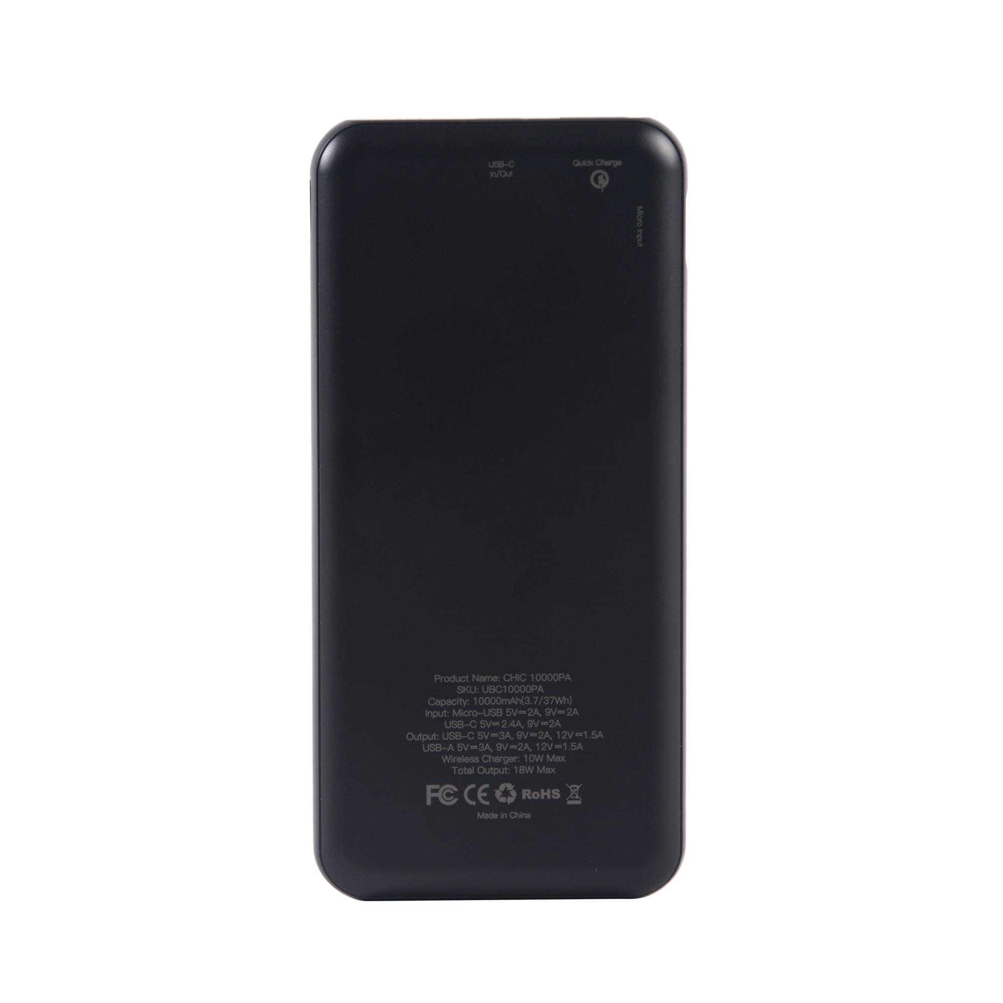 Pin sạc dự phòng không dây iWALK  UBC10000PA dung lượng 10000mAh Chuẩn Qi - Hỗ trợ PD và QC 3.0 - Hàng chính hãng