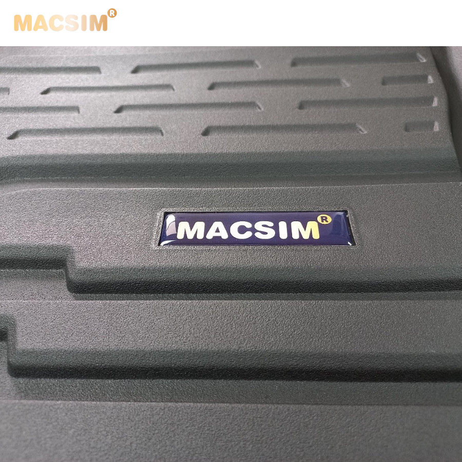 Thảm lót sàn xe ô tô Toyota Camry 2019 tới nay, Nhãn hiệu Macsim  chất liệu nhựa TPE đúc khuôn cao cấp.