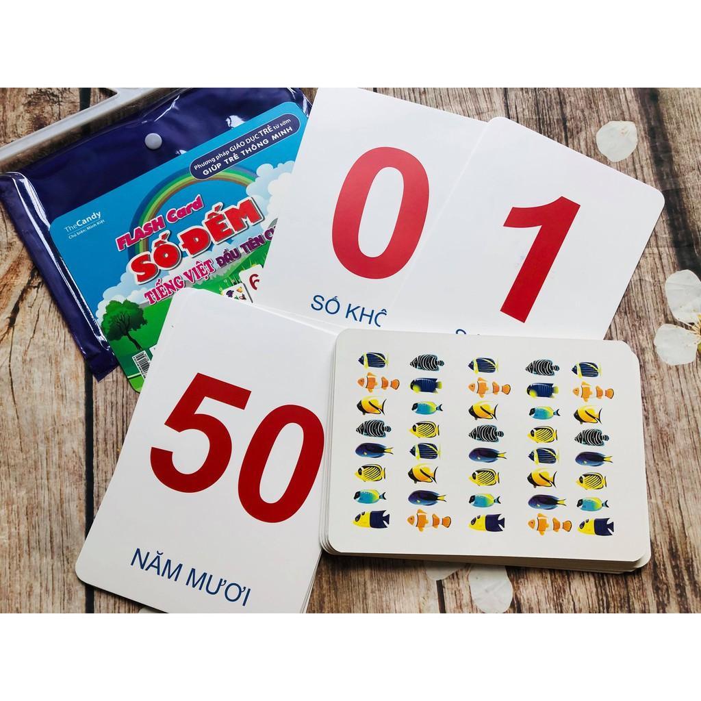 FlashCard - Số Đếm Tiếng Việt Đầu Tiên Cho Bé - BẢN QUYỀN