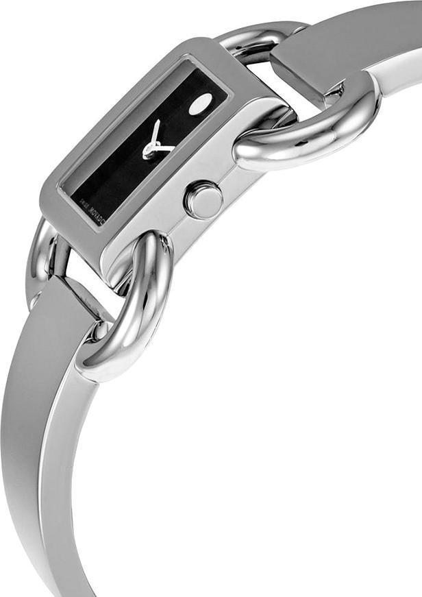 Đồng Hồ Nữ Dây Kim Loại Movado 0606471 (18 x 22 mm) - Mặt Đen