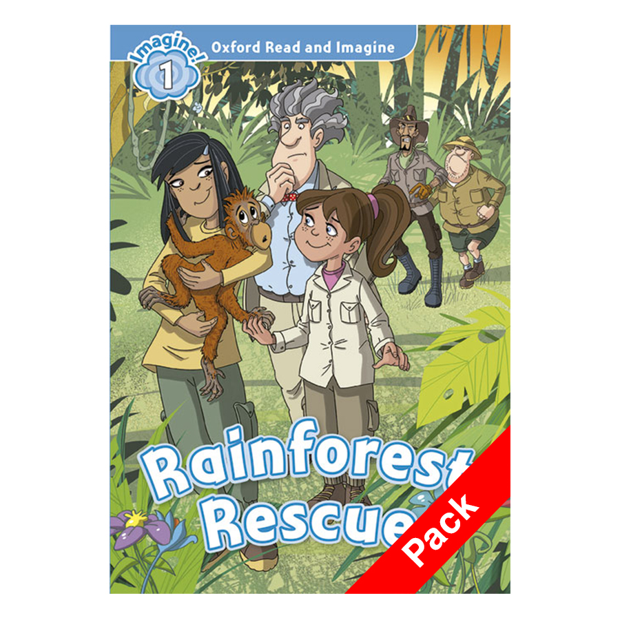 Oxford Read And Imagine Level 1: Rainforest Rescue Audio CD Pack