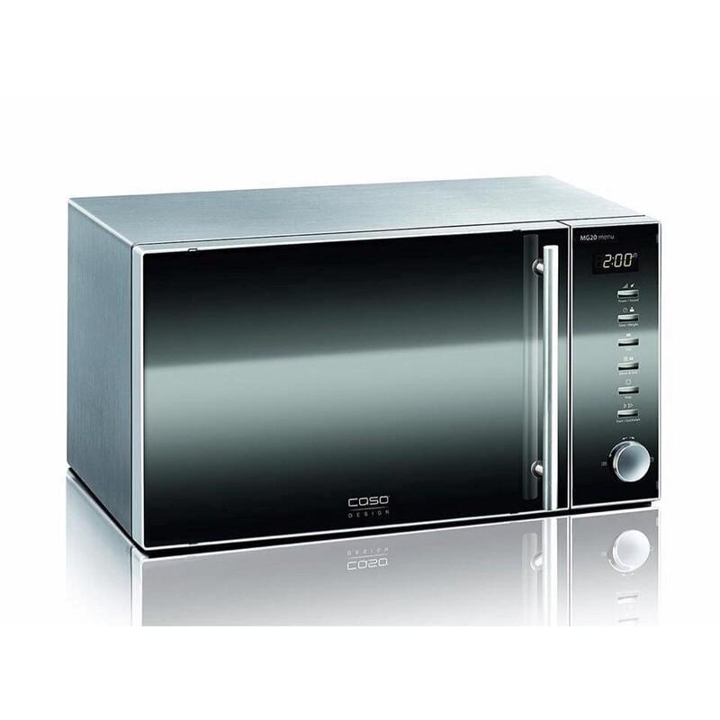 Lò Vi Sóng Caso M20/Lò Nướng Kèm Lò Vi Sóng MG20, Electronic Microwave, 20L, 800W, Chất Liệu Thép Không Gỉ, Nhập Đức