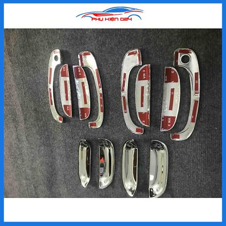 Ốp tay hõm mạ crom Getz 2008+ sáng bóng chống trầy bảo vệ cửa xe ô tô