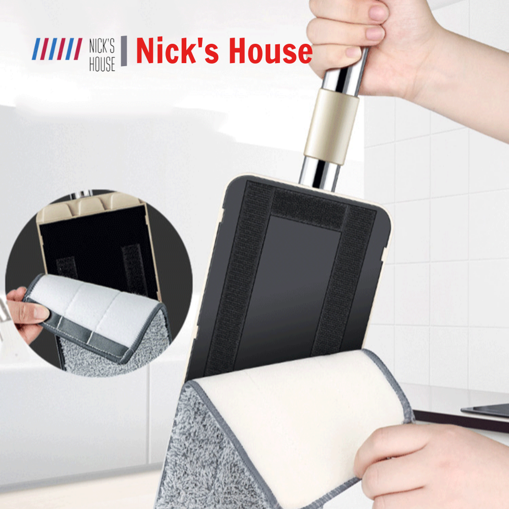 Cây Lau Nhà - Chổi Lau Nhà Tự Vắt Thông Minh Xoay 360 Độ Cao Cấp Kèm Thùng Vắt 2 ngăn