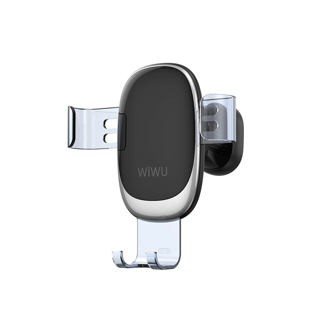 Giá đỡ Wiwu CH010 Car Mount cho điện thoại trên ô tô thiết kế móc đuôi nâng cấp hỗ trợ vững chắc - Hàng chính hãng