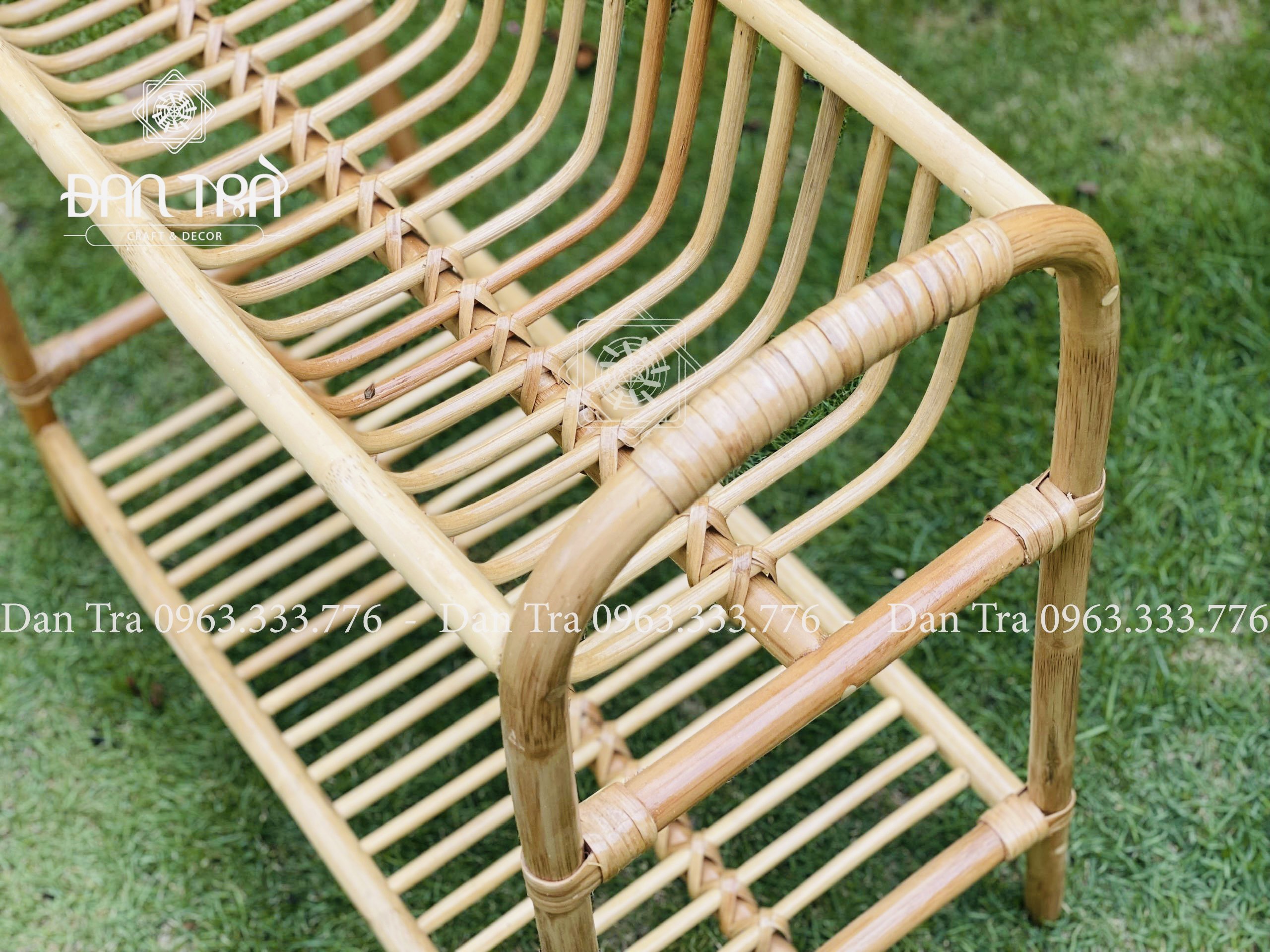 Kệ Mây Đựng Giày Dép Đan Trà - Kệ Mây Decor Phòng- Kệ Mây Nhẹ Nhàng, Nhỏ Gọn-Nội Thất Decor ĐAN TRÀ