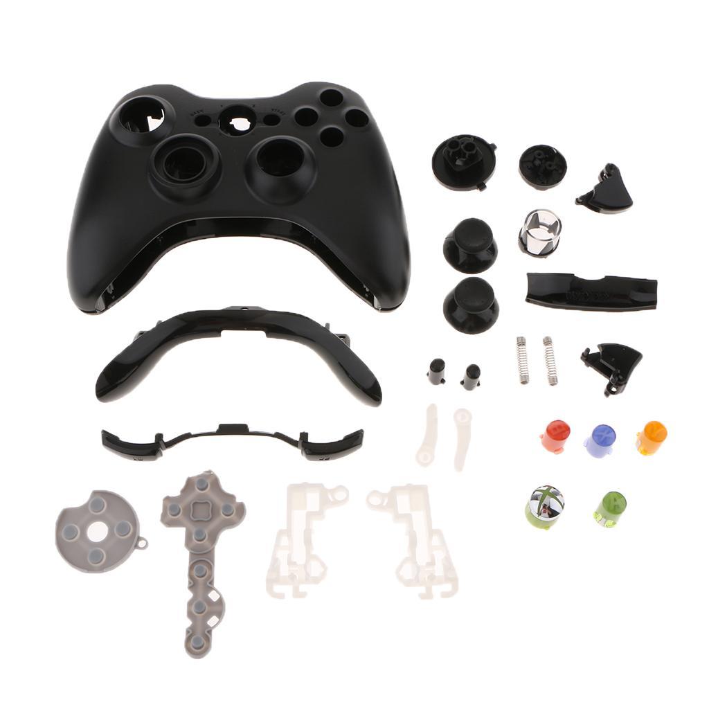 Full Shell Kit Replacement Case Set for Microsoft Xbox 360 Wired Controller