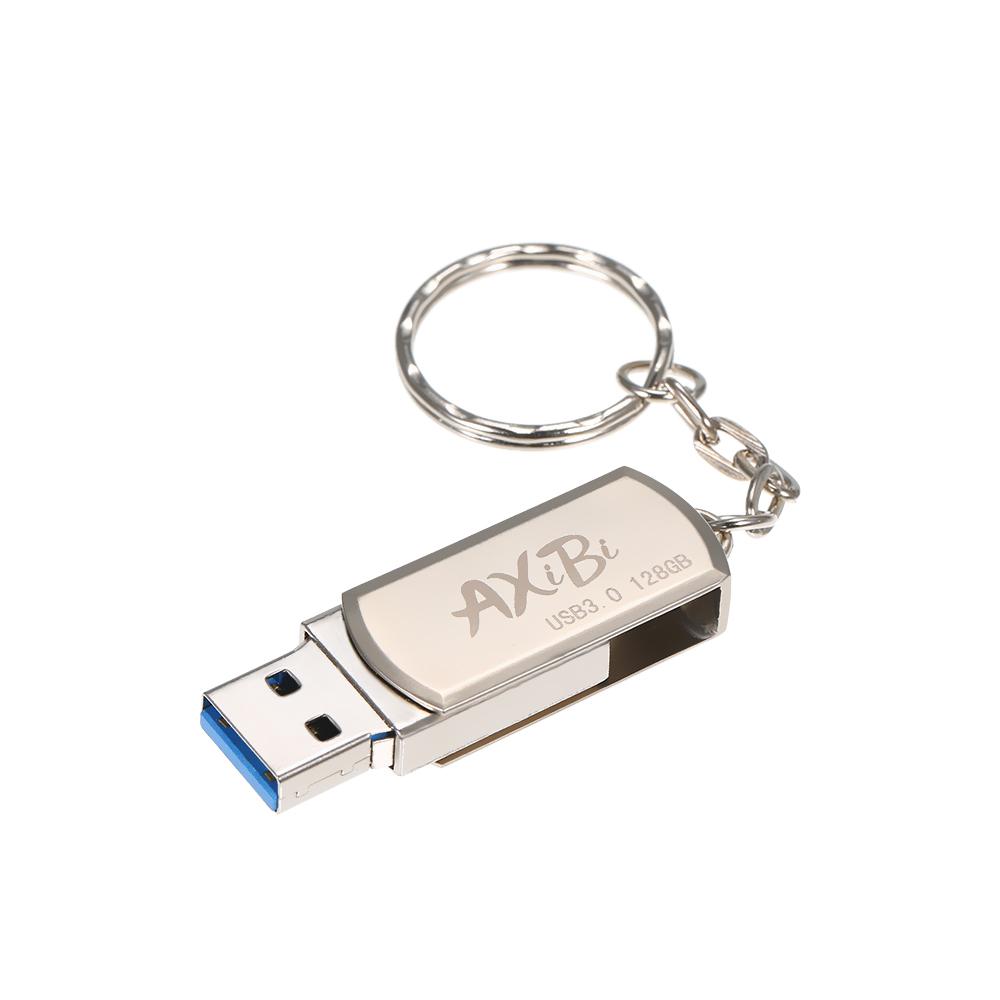 Ổ đĩa flash USB USB 3.0 Mini Portable U Disk 64 GB Pendrives Car Pen Drive Silver dành cho máy tính xách tay PC-Size