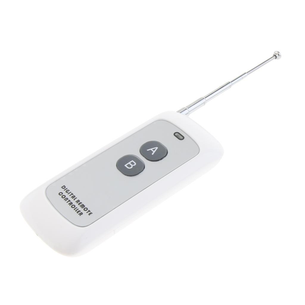 2x 1000M DC12V 433MHz 10A 1 CH RF Relay Smart Wireless Remote Control Switch