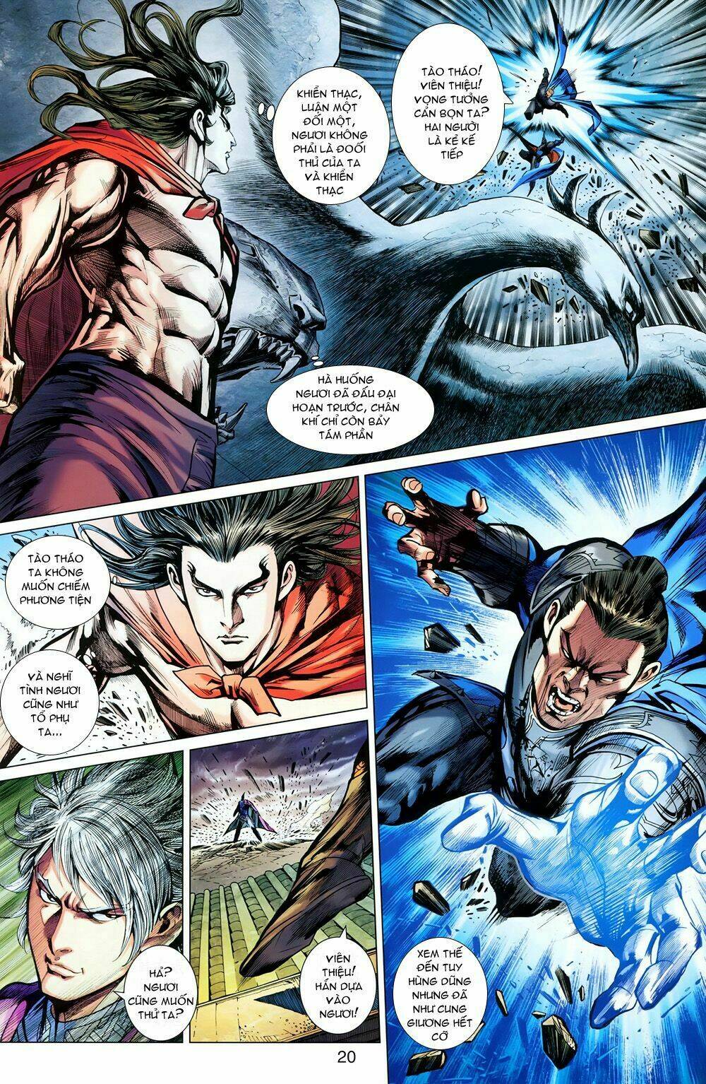 thiên tử truyền kỳ 7 - tam quốc kiêu hoàng chapter 20 18