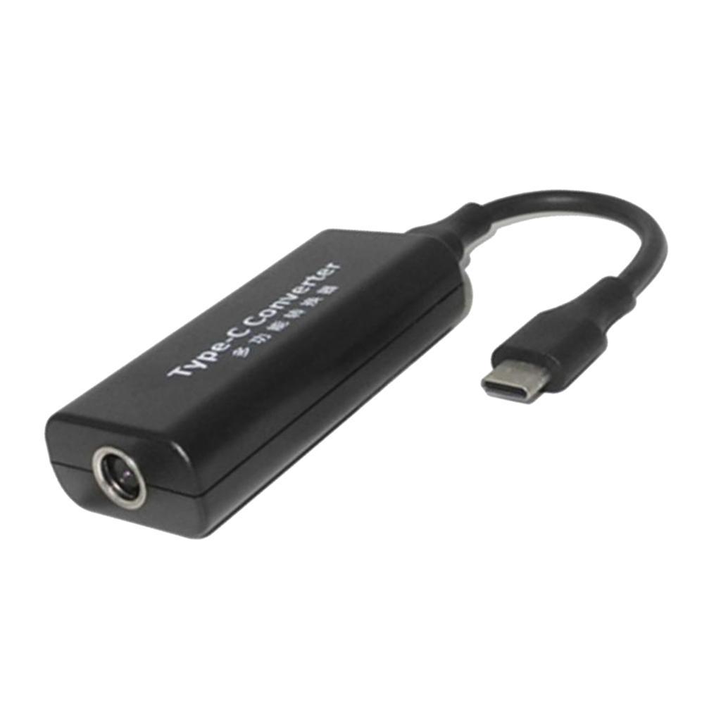 Dc Power 7.4mm*5.0mm Female to USB Type C Male for HP Charging