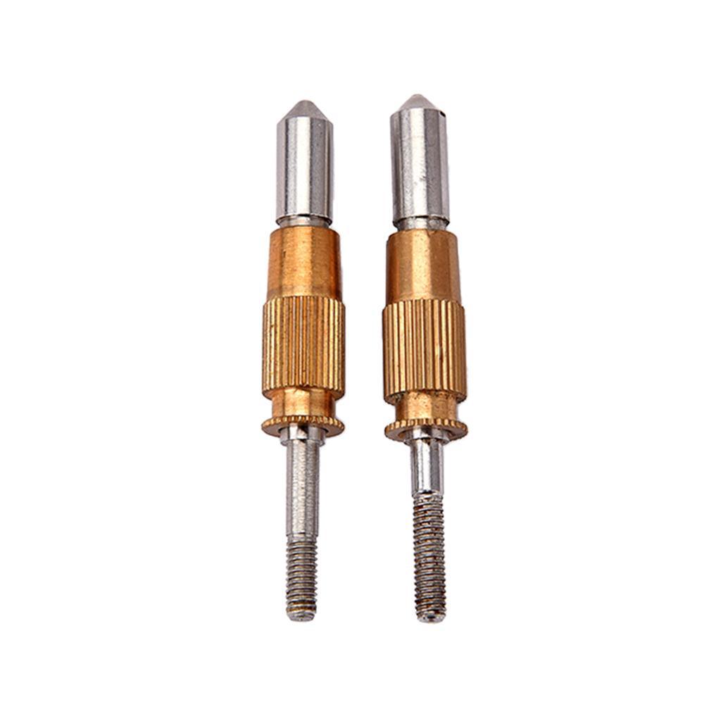 2pcs RCA Plug Audio Adapter Connector for Phonograph Vinyl LP Record Player