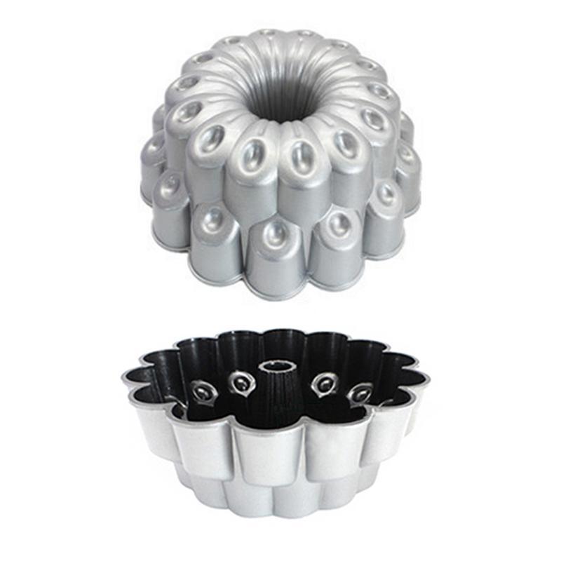 Tự Làm Bánh Chảo Nhôm Cao Cấp Đúc Nặng Windspout Bánh Chảo Không Dính Bánh Khuôn Kim Loại Tự Làm Vật Dụng Nhà Bếp máy Nướng