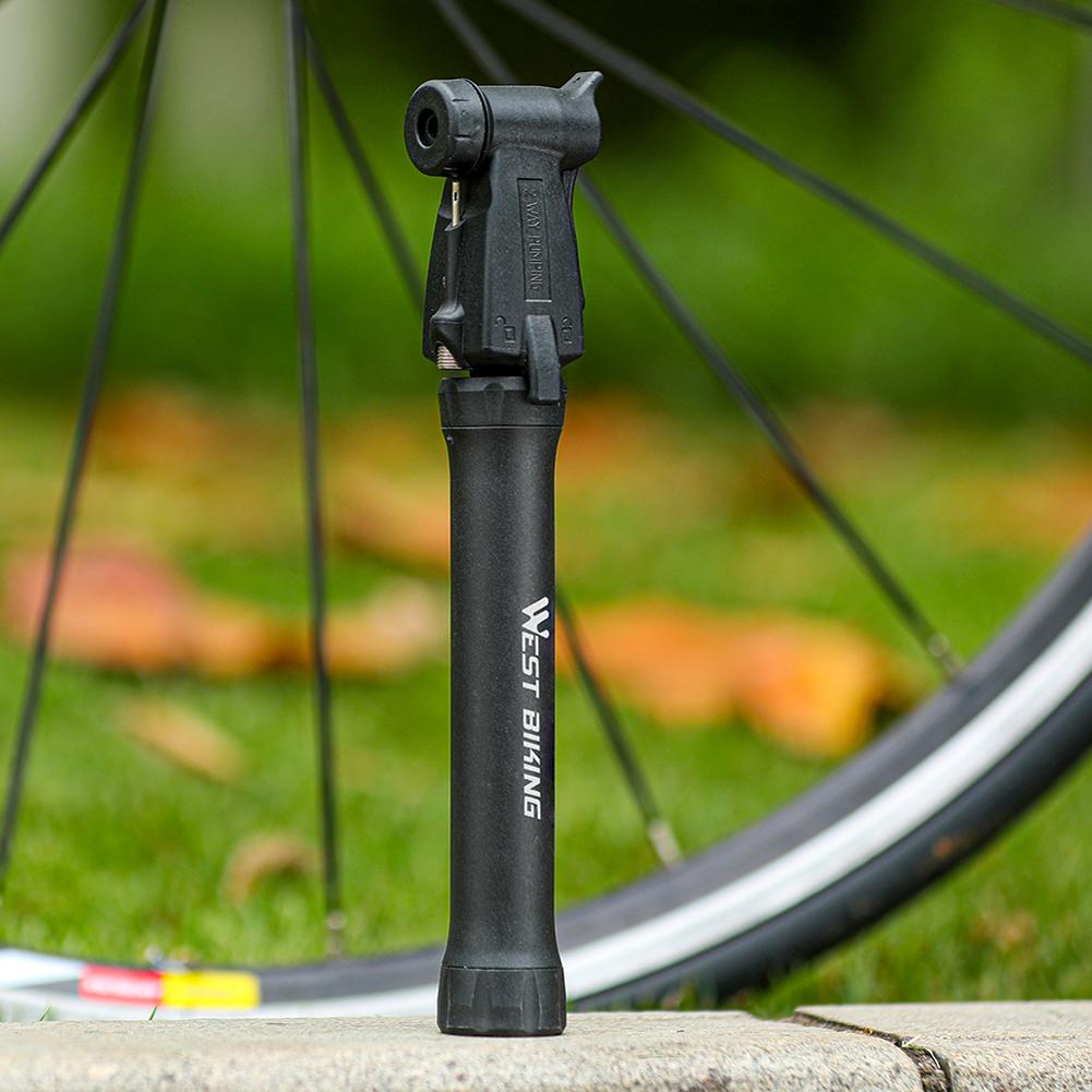 Máy bơm lốp xe đạp 80PSI thiết kế nhỏ gọn có độ bền cao