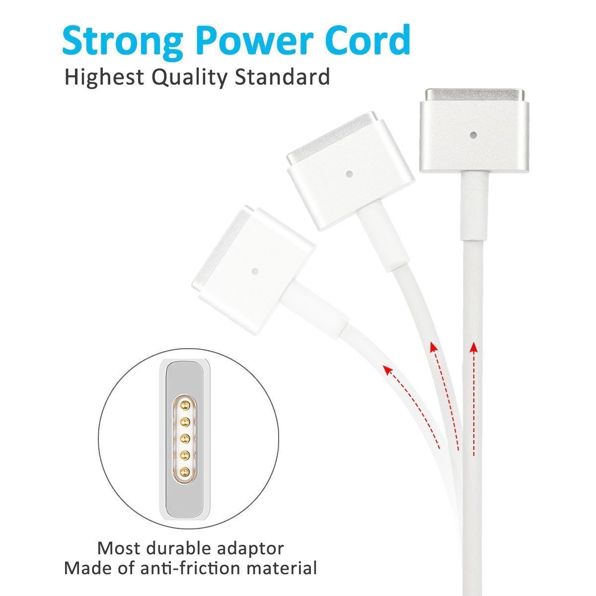 Sạc Adapter dành cho Macbook Apple 45W-2012 2 A1435 A1465 A1436 A1466