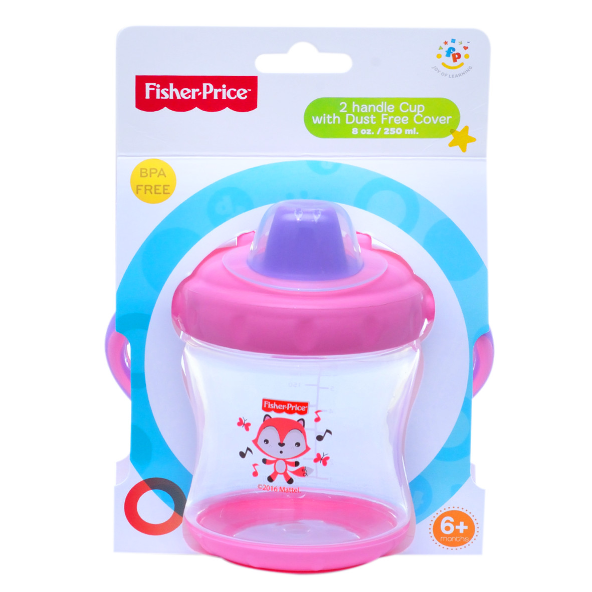 Cốc tập uống chống tràn Fisher Price 250ml FP201220 - Fisher Price