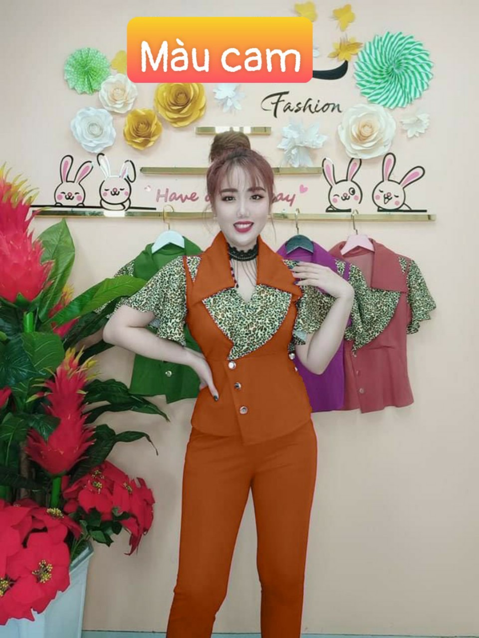 Sét bộ thun mặc đi chơi dễ thương 5 size từ 40 kg đến 75 kg.CHCH33