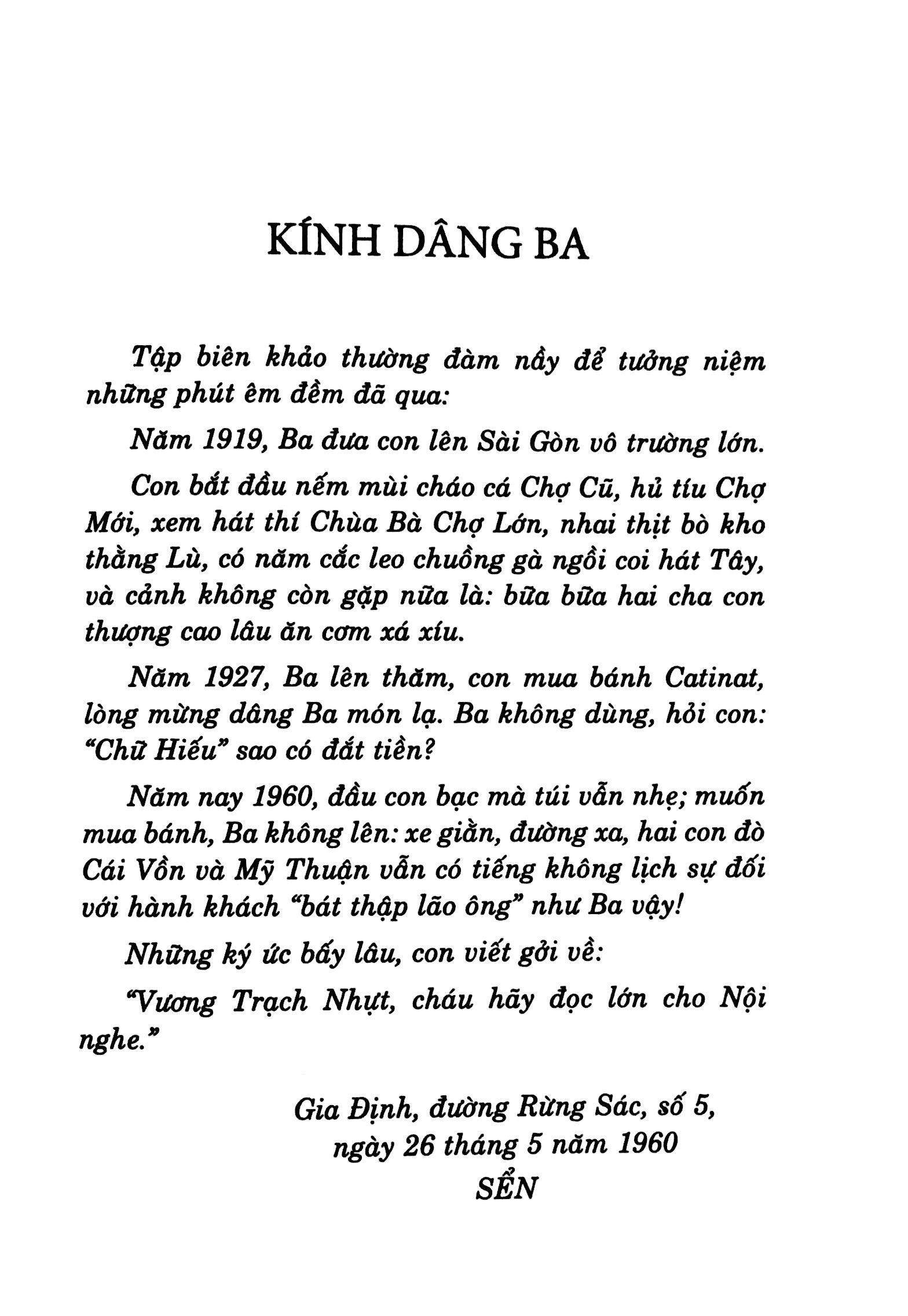 Sài Gòn Năm Xưa (Tái Bản)