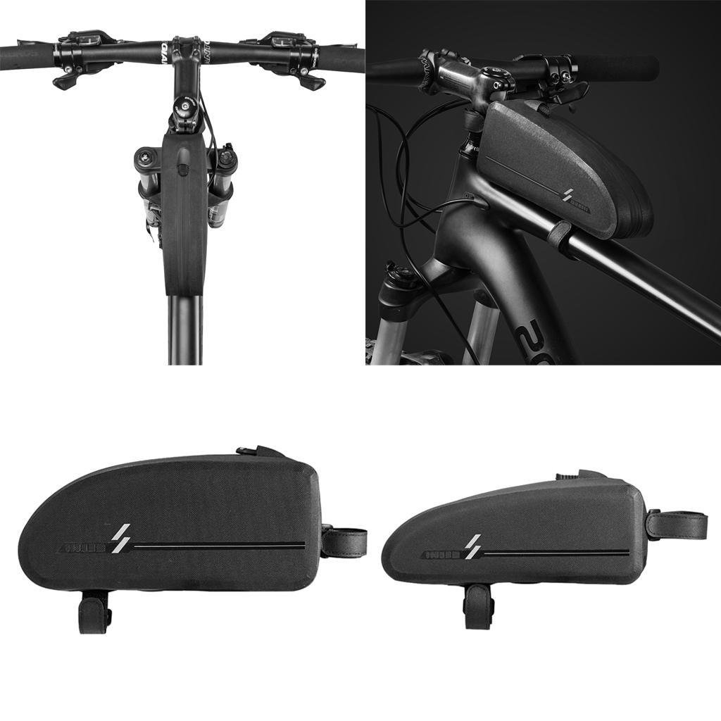 Bike Bag Bike Top Tube Bag Bike Frame Bag Bicycle Frame Bag Bike Pack Accessories, Waterproof and Stable