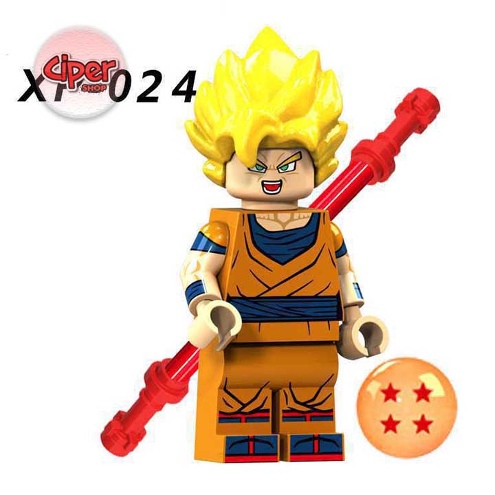 Bộ 6 nhân vật lắp ráp Dragon Ball - XP021