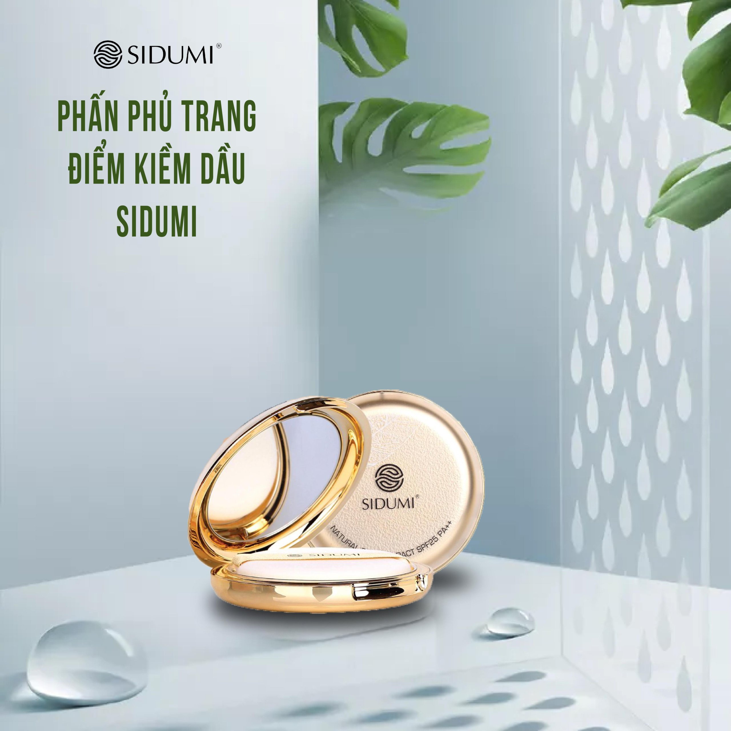 Phấn Phủ Nén Cao Cấp Sidumi 22g - SDM 601
