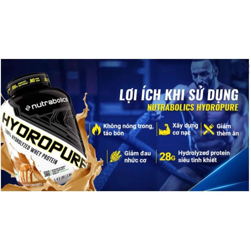 Hydropure Whey Hydrolyzed Sữa Dinh Dưỡng Tăng Cơ Nạc Sample Nutrabolics Hydropure 36gram (1 Lần Dùng)