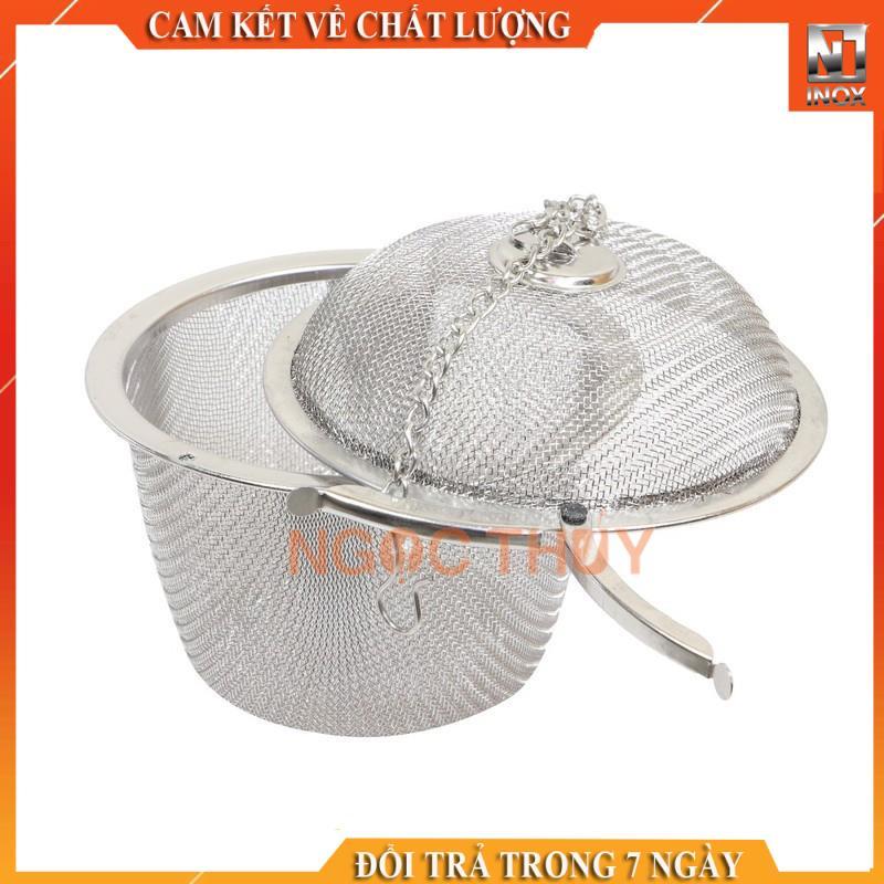 Lọc gia vị/trà inox cao cấp (hình cầu)