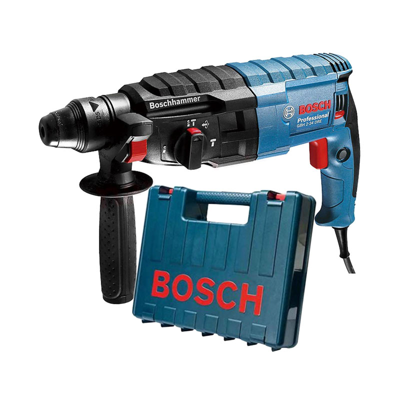 Máy khoan búa kiểu xoay dùng mũi SDS plus kèm phụ kiện BOSCH 06112721K2