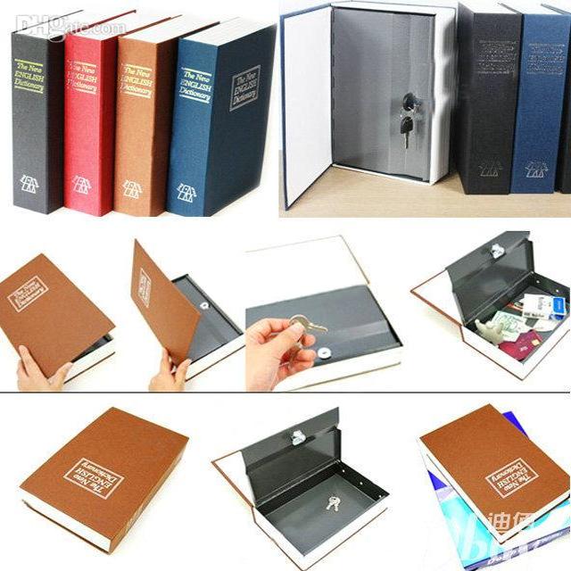 Két Sắt Hình Quyển Sách Từ Điển Loại Lớn BookSafe Kèm Chìa Khóa