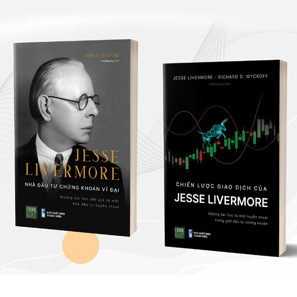 Hình ảnh Combo 2 Cuốn Sách JESSE LIVERMORE - Nhà Đầu Tư Chứng Khoán Vĩ Đại