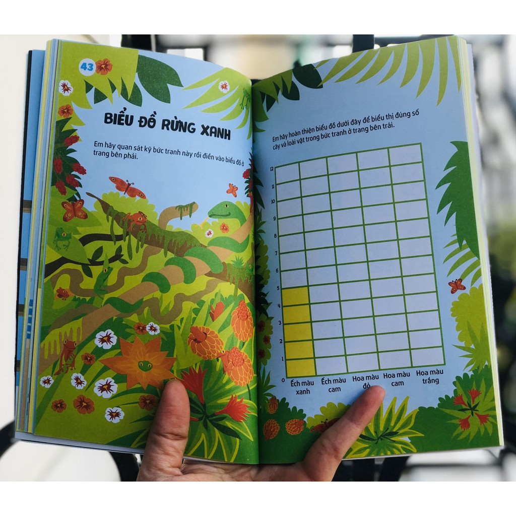 Sách 99 thử thách cùng con số và 81 thử thách iq phát triển tư duy cho bé - bộ 2 cuốn, in màu ( 6 - 13 tuổi )