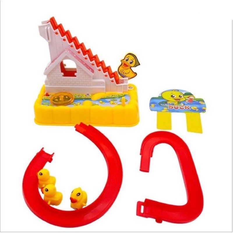 Đồ Chơi Cầu Trượt Vịt Vàng Leo Thang, Vịt Leo Thang Phát Nhạc Cực Vui Tai Cho Bé Yêu