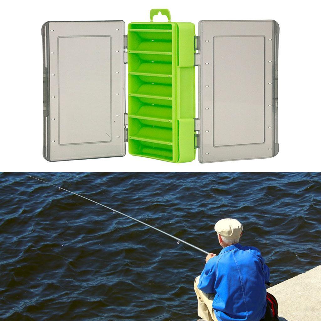 Fishing  Box Clear Double Sided  Storage Container Organizer