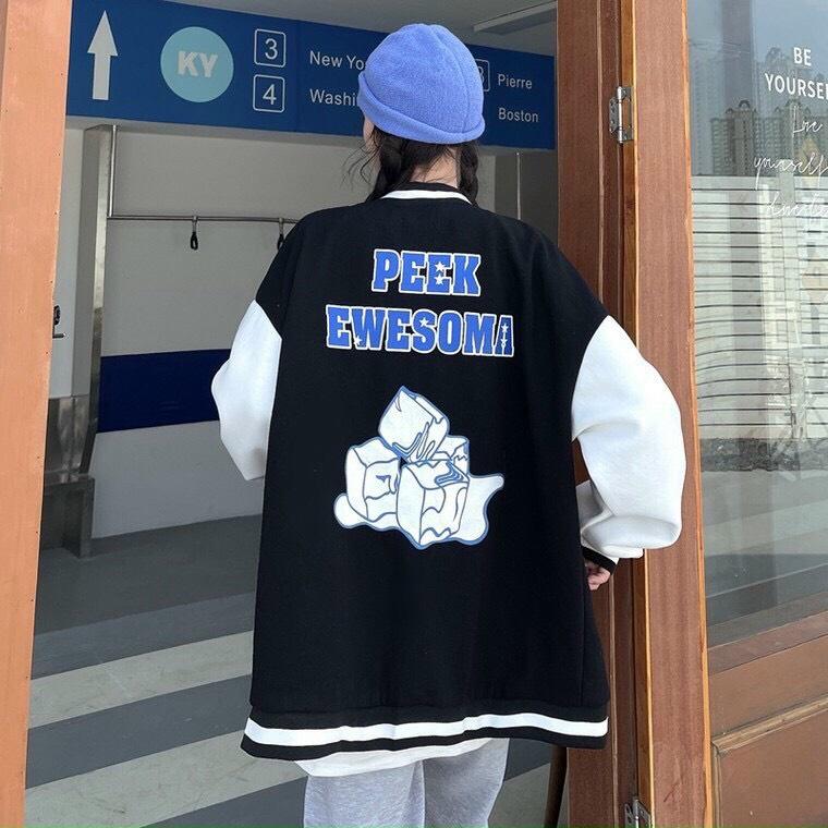 Áo khoác dù bomber nam nữ unisex cực đẹp dành cho các cặp đôi