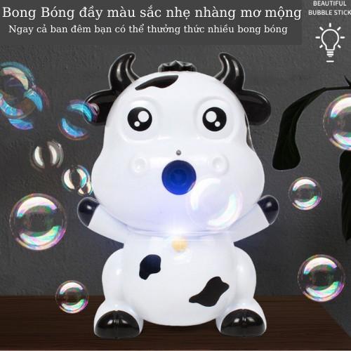 Đồ chơi cho bé máy thổi bong bóng , có đèn có nhạc 3337-B