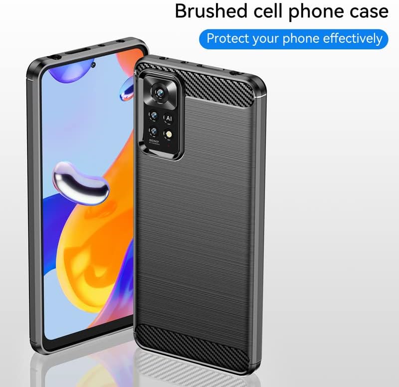 Ốp lưng chống sốc vân kim loại cho Xiaomi Redmi Note 11 Pro 4G / 5G hiệu Likgus - Hàng nhập khẩu